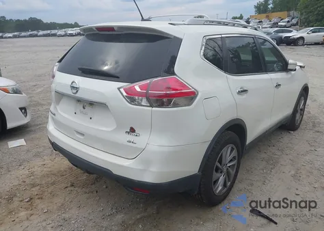 2015 Nissan Rogue Sl z USA, uszkodzony, nr VIN 5N1AT2MT1FC777575
